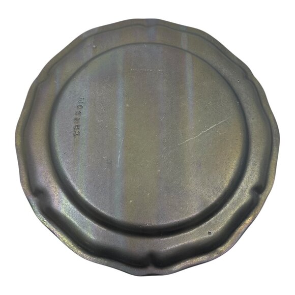 Vintage Cracker Barrel Golf Outing Memorabilia Carson Pewter Plate 10" USA - Picture 2 of 12